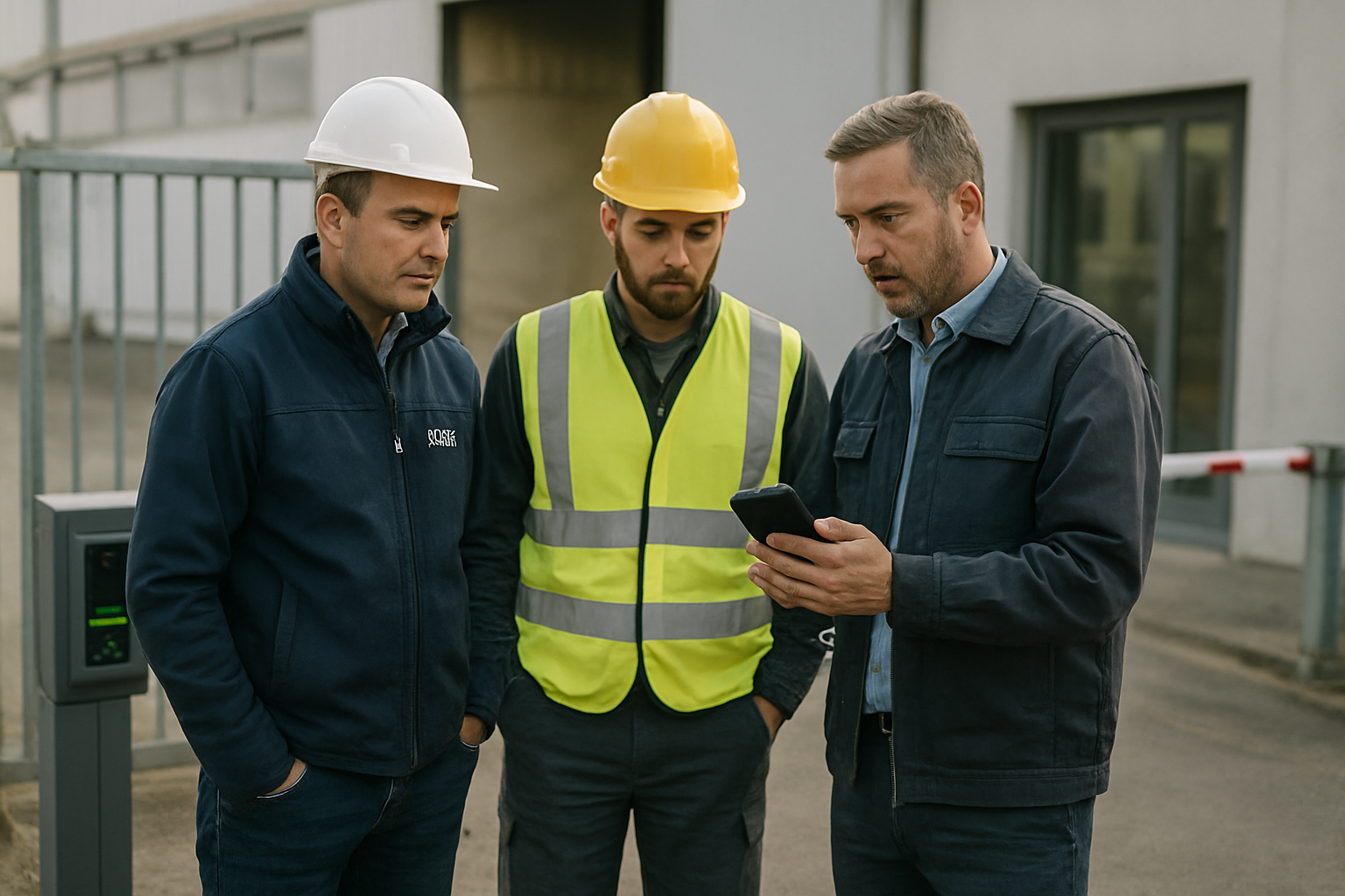Intervention sur site avec équipes habilitées et accès contrôlé pour une mission d’intervention Redsec